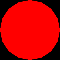 Red sphere