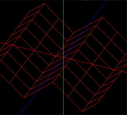 Red sine wave