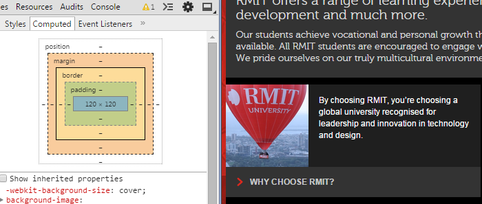 RMIT Balloon picture and inspector