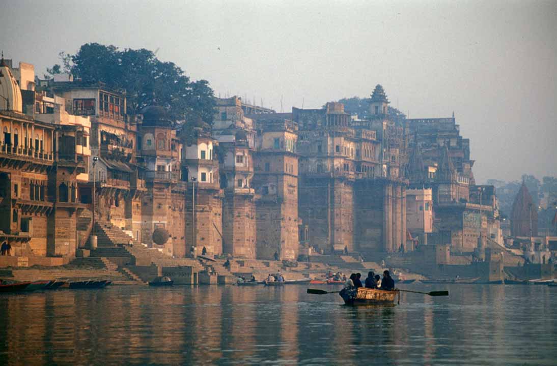 Ganges River in Varanasi, India