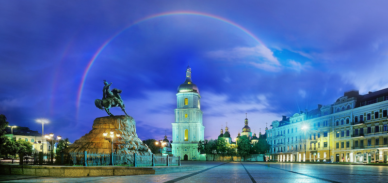 Kiev in more peaceful times.